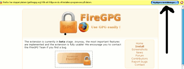 FireGPG - Install