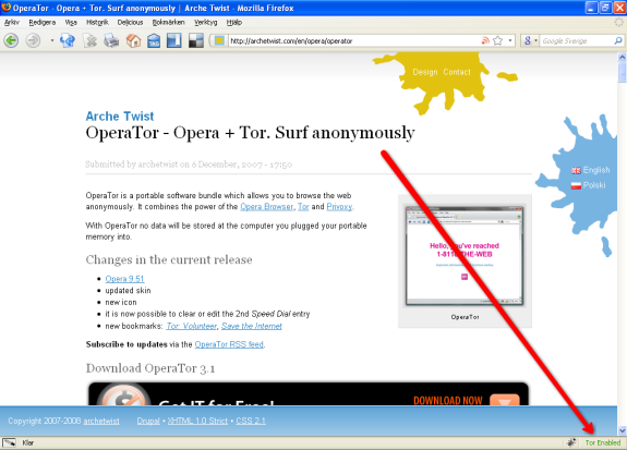 Tor Enabled