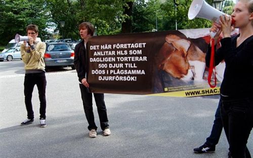 Protester mot HLS