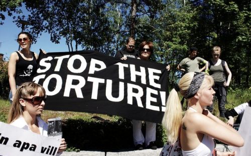 Protestmarsch mot SMI
