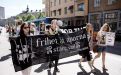 Protestmarsch mot SMI