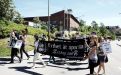 Protestmarsch mot SMI